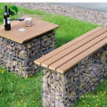 Square Hole Welded gabion box for home garden  wall gabion beach